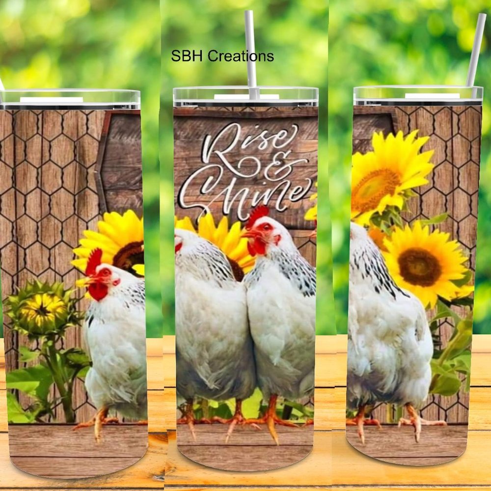 Chicken Rise and Shine Tumbler